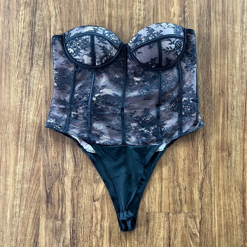 Black Lace Bodysuit